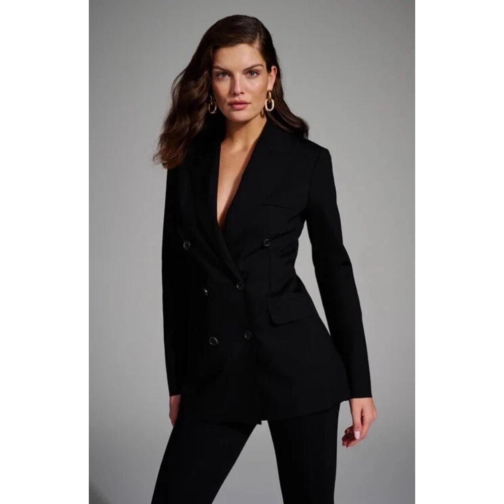Commando NEO211 Black Double-Breasted Blazer